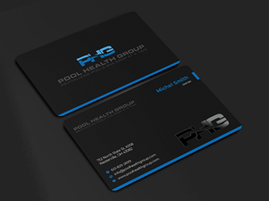Business Card Design by Innovative Graphix for Pool Health Group Inc | Design: #32958212