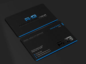 Business Card Design by Innovative Graphix for Pool Health Group Inc | Design: #32958214