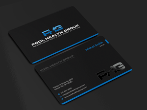Business Card Design by Innovative Graphix for Pool Health Group Inc | Design: #32958215