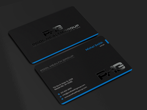 Business Card Design by Innovative Graphix for Pool Health Group Inc | Design: #32958216
