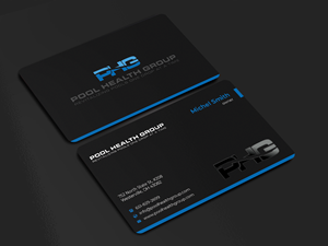 Business Card Design by Innovative Graphix for Pool Health Group Inc | Design: #32958266