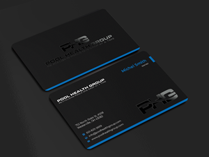 Business Card Design by Innovative Graphix for Pool Health Group Inc | Design: #32958267
