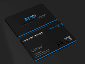 Business Card Design by Innovative Graphix for Pool Health Group Inc | Design: #32958268