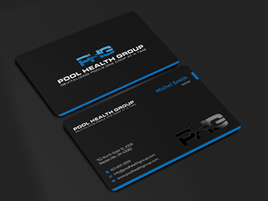 Business Card Design by Innovative Graphix for Pool Health Group Inc | Design: #32958269