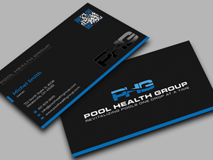 Business Card Design by Innovative Graphix for Pool Health Group Inc | Design: #32958368
