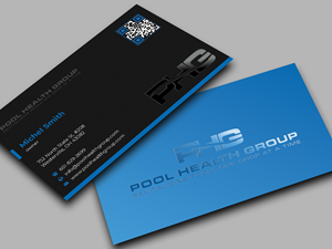 Business Card Design by Innovative Graphix for Pool Health Group Inc | Design: #32958370