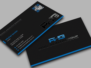 Business Card Design by Innovative Graphix for Pool Health Group Inc | Design: #32958429
