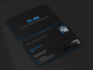 Business Card Design by Innovative Graphix for Pool Health Group Inc | Design: #32958652