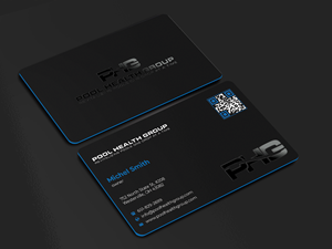 Business Card Design by Innovative Graphix for Pool Health Group Inc | Design: #32958653