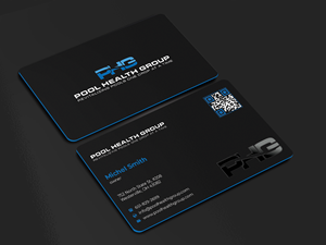 Business Card Design by Innovative Graphix for Pool Health Group Inc | Design: #32958654