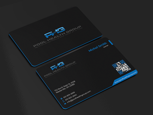 Business Card Design by Innovative Graphix for Pool Health Group Inc | Design: #32959381