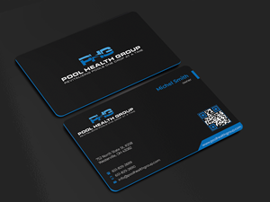 Business Card Design by Innovative Graphix for Pool Health Group Inc | Design: #32959382