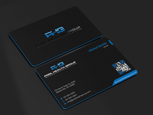 Business Card Design by Innovative Graphix for Pool Health Group Inc | Design: #32959384