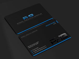Business Card Design by Innovative Graphix for Pool Health Group Inc | Design: #32959388