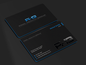 Business Card Design by Innovative Graphix for Pool Health Group Inc | Design: #32959389