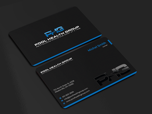 Business Card Design by Innovative Graphix for Pool Health Group Inc | Design: #32959392