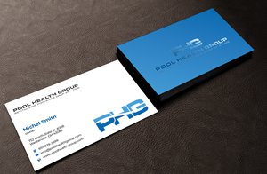 Business Card Design by Innovative Graphix for Pool Health Group Inc | Design: #32959522
