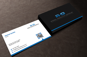 Business Card Design by Innovative Graphix for Pool Health Group Inc | Design: #32959543