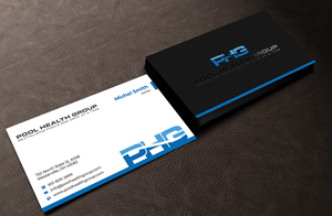 Business Card Design by Innovative Graphix for Pool Health Group Inc | Design: #32959597