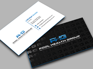 Design de Carte de Visite par Innovative Graphix pour Pool Health Group Inc | Design : #33005556