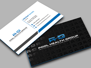 Design de Carte de Visite par Innovative Graphix pour Pool Health Group Inc | Design : #33005704
