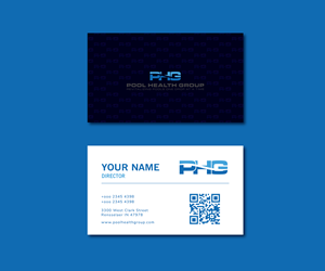 Business Card Design by sk create for Pool Health Group Inc | Design: #33001778