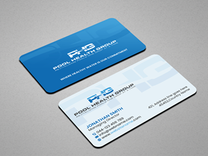 Business Card Design by Creations Box 2015 for Pool Health Group Inc | Design: #32957566