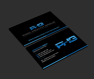 Business Card Design by Creations Box 2015 for Pool Health Group Inc | Design: #32957574