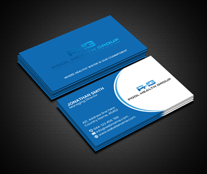 Business Card Design by Creations Box 2015 for Pool Health Group Inc | Design: #32957576