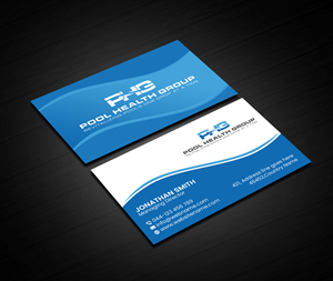 Business Card Design by Creations Box 2015 for Pool Health Group Inc | Design: #32957737