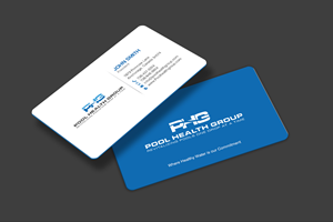Business Card Design by chandrayaan.creative for Pool Health Group Inc | Design: #32969498