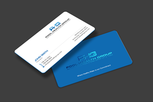 Business Card Design by chandrayaan.creative for Pool Health Group Inc | Design: #32969637