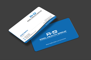 Business Card Design by chandrayaan.creative for Pool Health Group Inc | Design: #32969842