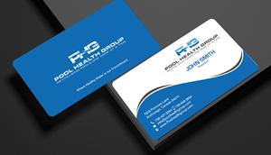 Business Card Design by chandrayaan.creative for Pool Health Group Inc | Design: #32969935