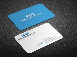 Business Card Design by Magic of Art for Pool Health Group Inc | Design #32984214