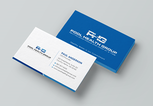 Business Card Design by Uttom 2 for Pool Health Group Inc | Design: #32957322