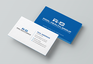 Business Card Design by Uttom 2 for Pool Health Group Inc | Design: #32957323