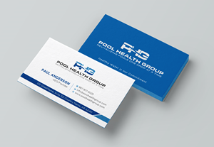 Business Card Design by Uttom 2 for Pool Health Group Inc | Design: #32957324