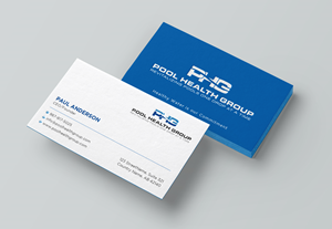 Business Card Design by Uttom 2 for Pool Health Group Inc | Design: #32957327