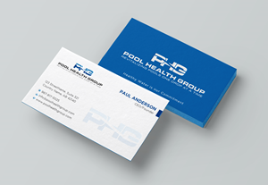 Business Card Design by Uttom 2 for Pool Health Group Inc | Design: #32957328