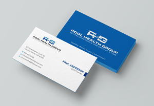 Business Card Design by Uttom 2 for Pool Health Group Inc | Design: #32957329