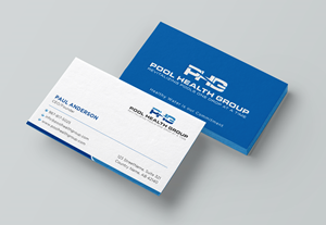 Business Card Design by Uttom 2 for Pool Health Group Inc | Design: #32957331