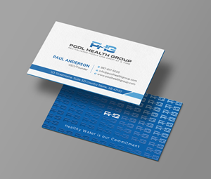 Business Card Design by Uttom 2 for Pool Health Group Inc | Design: #32957468