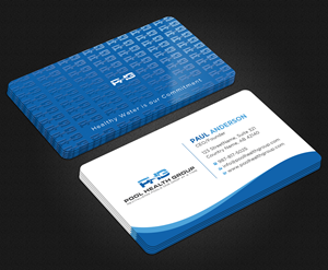 Visitenkarten-Design von Uttom 2 für Pool Health Group Inc | Design: #32961274