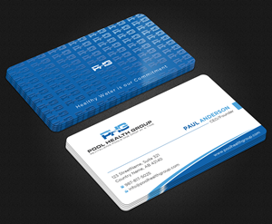 Design de Carte de Visite par Uttom 2 pour Pool Health Group Inc | Design : #32961282
