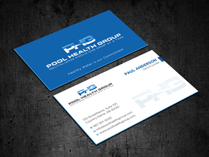 Design de Carte de Visite par Uttom 2 pour Pool Health Group Inc | Design : #32961300