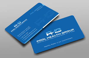 Design de Carte de Visite par Uttom 2 pour Pool Health Group Inc | Design : #32961463