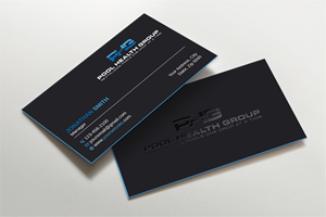 Business Card Design by Imagine design000 for Pool Health Group Inc | Design: #32955244