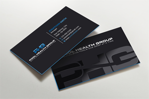 Business Card Design by Imagine design000 for Pool Health Group Inc | Design: #32955245