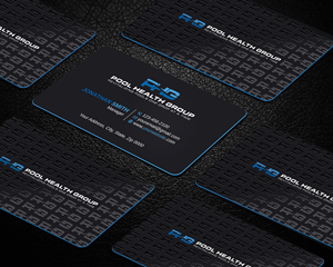 Business Card Design by Imagine design000 for Pool Health Group Inc | Design: #32955324